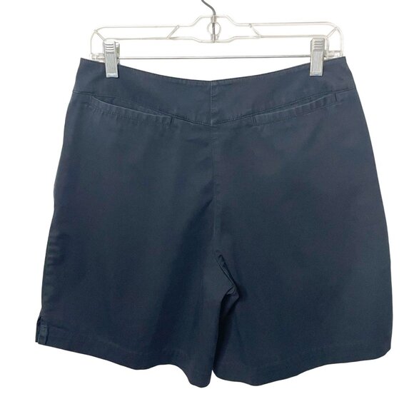 Liz Golf By Liz Claiborne Women's 6 Black Shorts Coolmax Cotton Polyester Blend - Picture 2 of 7